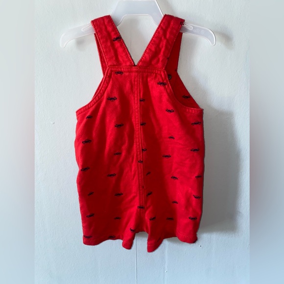 Carters rolling with daddy short overalls 9m - Picture 2 of 2